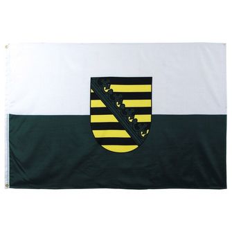 MFH Flag, Sachsen, Polyester, 90 x 150 cm