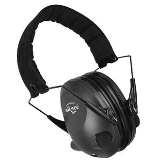 Mil-Tec ACTIV electronic headphones against noise, black