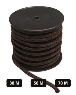 MIL-TEC Black Rope Commando 7 mm (50 m)