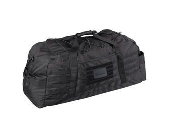 Mil-tec combat large shoulder bag, black 105l
