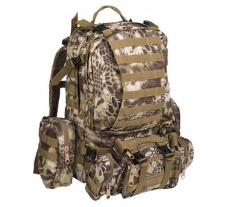 Mil-tec Defense backpack, Mandra Tan pattern, 36l