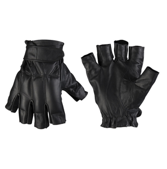 Mil-tec Defender gloves fingerless, black