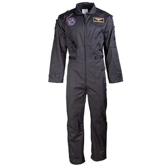 MIL-TEC Flight Overall Children's Center with Patch, Black