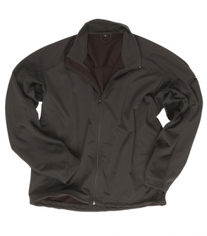 Mil-Tec lite softshell jacket 3-layer light-weight black