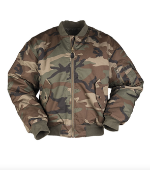 Mil-tec MA1 bomber jacket,woodland