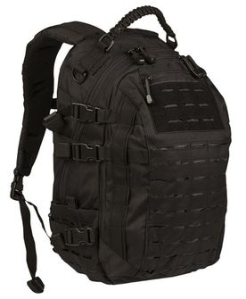 MIL-TEC Mission backpack Large Laser Cut, Black 25l