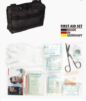 Mil-tec molle first aid kit small, black