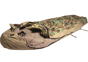 Mil-tec waterproof three-layer sleeping cover, Woodland
