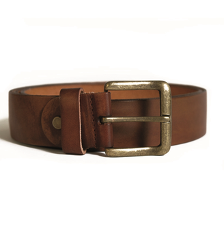 Mil-tec belt leather 4cm, brown