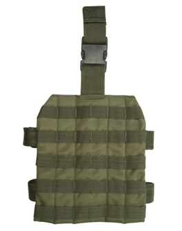 Mil-tec panel thigh molle system, olive