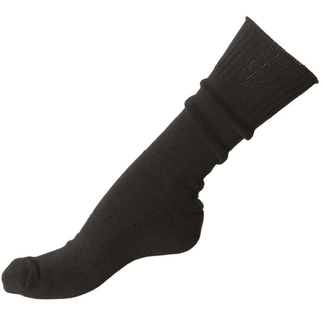 Mil -tec socks - knee socks terry 1 pair, black
