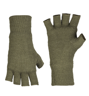 Mil-tec gloves Thinsulate ™ knitted without fingers, olive
