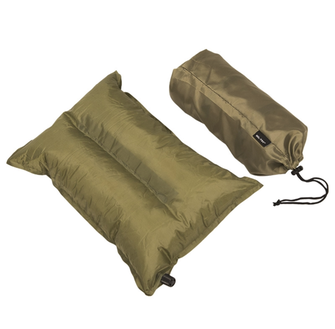 Mil-tec self-infusion pillow with packaging, olive 38 x 22 x 8.5 cm