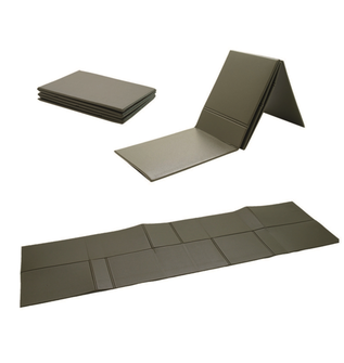 Mil-tec folding mat Eva BW, Olive 185 x 55 x 0.5 cm