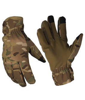 MIL-TEC Softshell Thinsulate ™ gloves, Multitarn