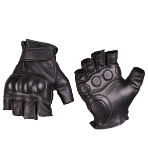 Mil-tec tactical gloves fingerless, black