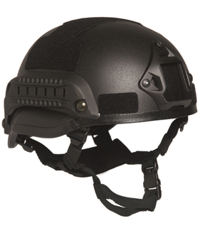 Mil-tec US battle helmet Mich 2002, black
