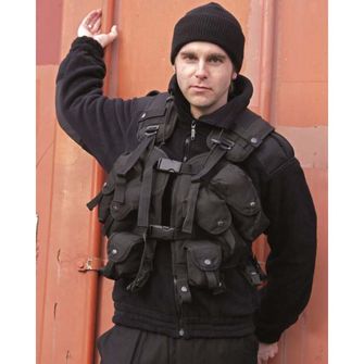 Mil-tec US lb tactical vest, black