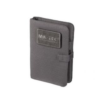 MIL-TEC Large Tactical Notebook, Medium Urban Gray
