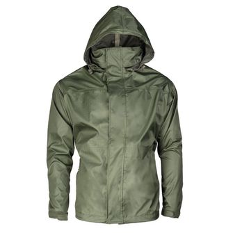 MIL-TEC WEATHER Waterproof jacket to rain, olive