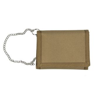 Miltec wallet with chain, Coyote