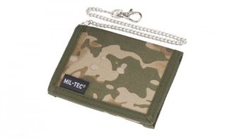 Miltec wallet with chain, multitarn