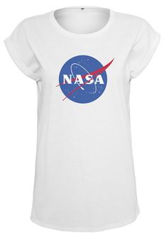NASA Women's T -Shirt Insignia, White