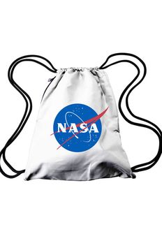 NASA Gym Sports Backpack, White