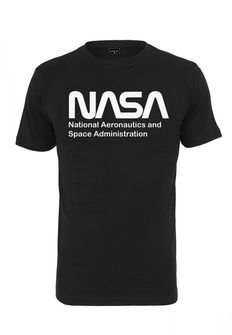 NASA Men's T -shirt Wormlogo, black