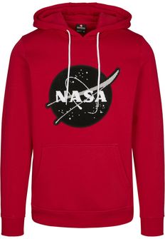 NASA Southpole Insignia Logo Men's sweatshirt with hood, red