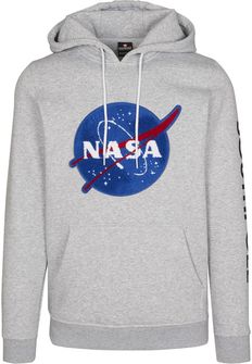 NASA Southpole Insignia Logo Men's sweatshirt with hood, gray
