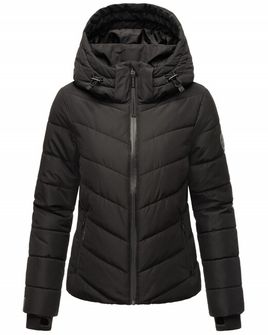 Mariko samuiaa women's winter jacket with hood, black