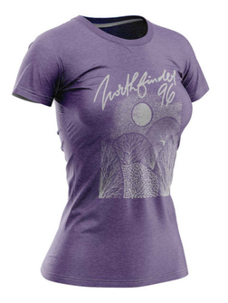 Northfinder women's active shirt Jayleen, purple