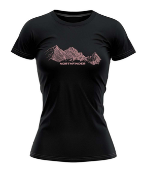 Northfinder women's T -shirt Kenya, black