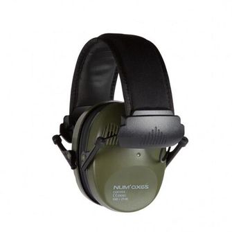 NUM'AXES ELECTRONIC CAS1034 hearing protectors, khaki