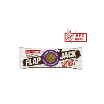 Nutrend flapjack gluten free, 100 g, blueberry