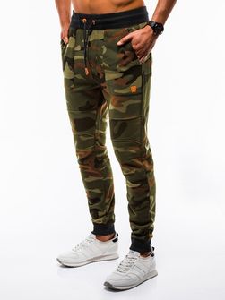Ombre Men's camouflage tracksues P820, Green Camo