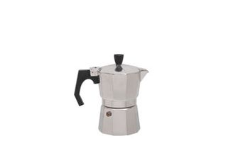 Origin outdoors espresso coffee maker for 3 cups, stainless steel