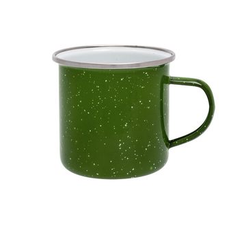 Origin outdoors enamelled cup 360 ml green
