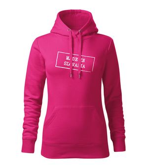 DRAGOWA Women's sweatshirt with hooded in Slovakia, pink 320g/m2