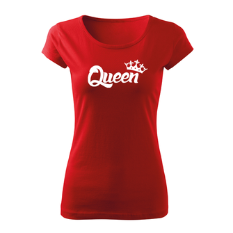 DRAGOWA Women's short T -shirt Queen, red 150g/m2