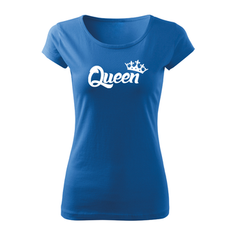 DRAGOWA Women's short T -shirt Queen, blue 150g/m2