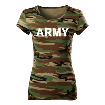 DRAGOWA Women's T -shirt Army, camouflage 150g/m2