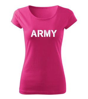 DRAGOWA Women's T -shirt Army, pink 150g/m2