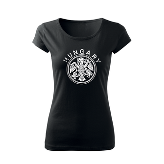 DRAGOWA Women's T -shirt Hungary, black 150g/m2