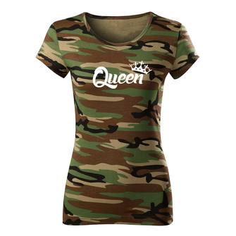 DRAGOWA Women's T -shirt Queen, camouflage 150g/m2
