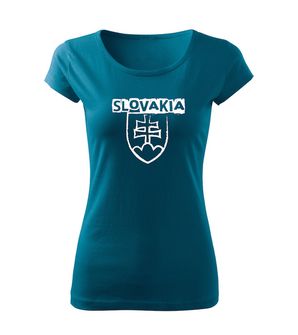 DRAGOWA T-shirt womens petrol blue Slovakia