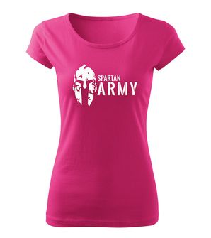 DRAGOWA Women's T -shirt Spartan Army, pink 150g/m2