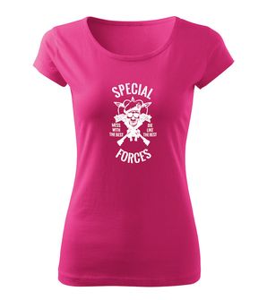 Dragowa women's T -shirt Special Forces, pink 150g/m2