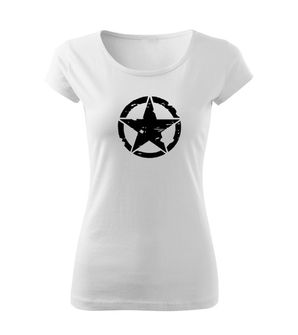 DRAGOWA Women's T -shirt Star, white 150g/m2